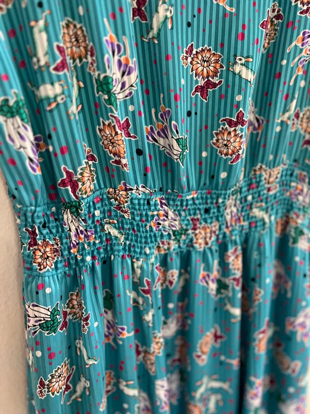Vintage Irene Herbert's Tulsa Bunnies Dress - Picture 5 of 5